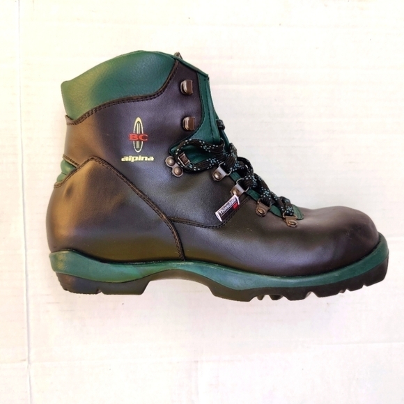 Alpina Back Country Nordic Cross Country Thinsulate Ski Boots Size 12.5 - Picture 2 of 9